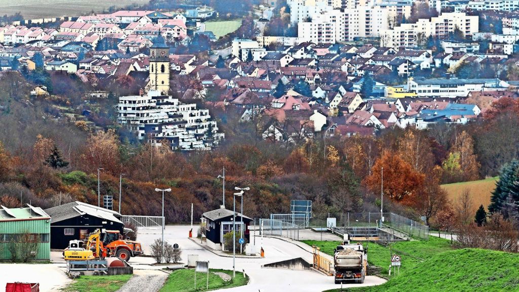 Nach Atomschutt-Debatte und Asbest-Skandal: Empörung im Kreis Ludwigsburg: Deponie soll Jahrzehnte offen bleiben