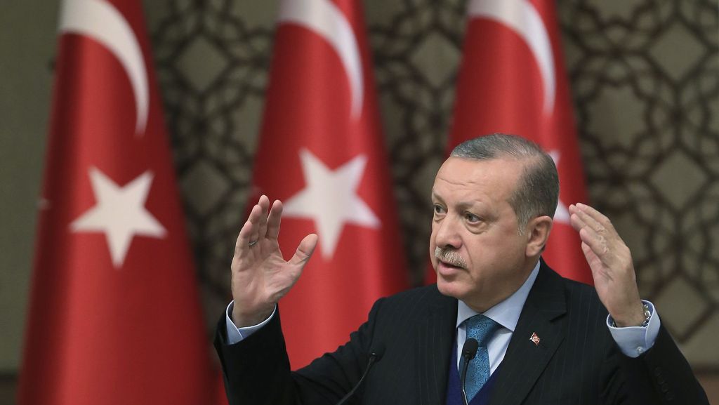  Recep Tayyip Erdogan hat zur internationalen Anerkennung Jerusalems als Hauptstadt Palästinas aufgerufen. Der türkische Präsident nannte Israel erneut einen „Besatzungsstaat“ und einen „Terrorstaat“. 