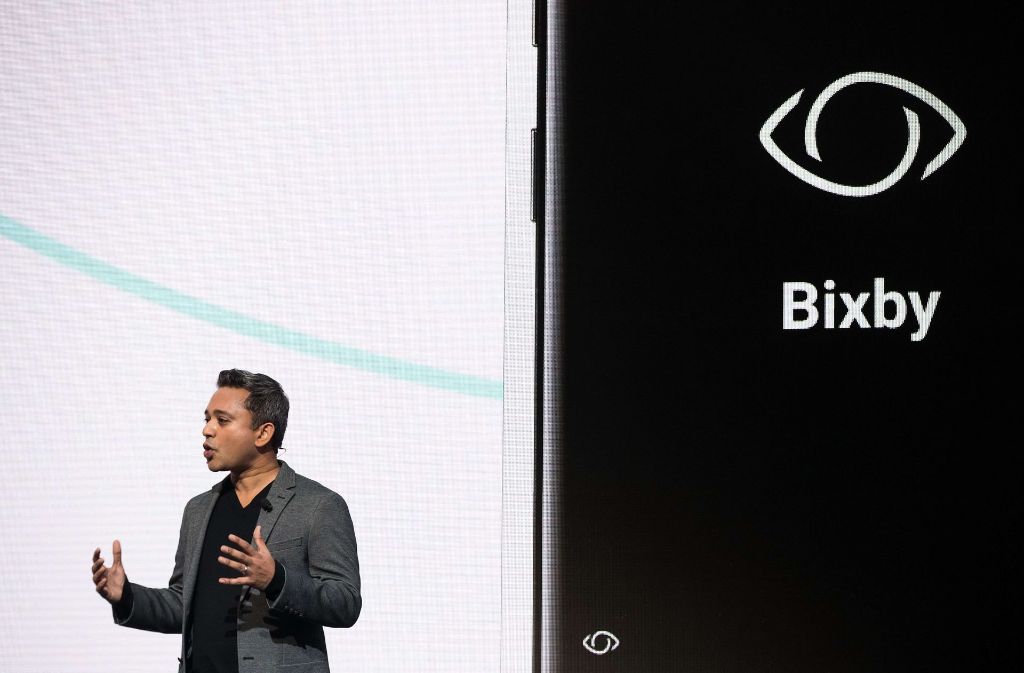 Samsungs Sprachassistent „Bixby“ soll die Konkurrenz von Apple und Amazon ausstechen.