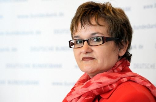 Die Vizepräsidentin der Deutschen Bundesbank, Sabine Lautenschläger. Foto: dpa