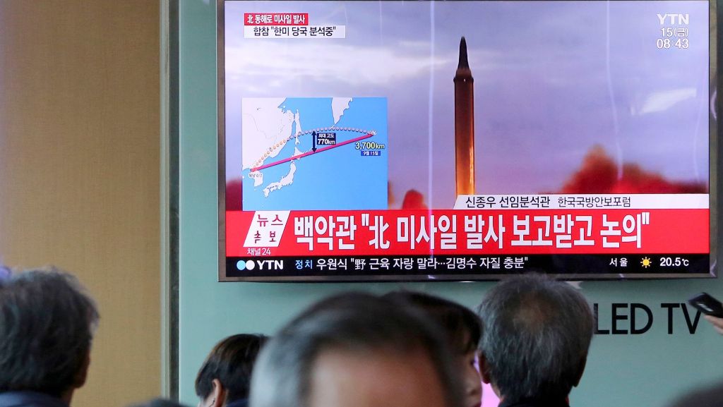 Nordkorea: Erneut Rakete über Japan hinweggeschossen