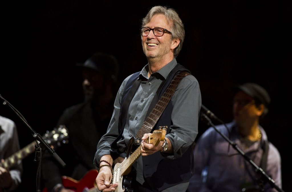 Der 17-fache Grammy Gewinner Eric Clapton spielte unter anderem in der Gruppe „The Yardbirds“.