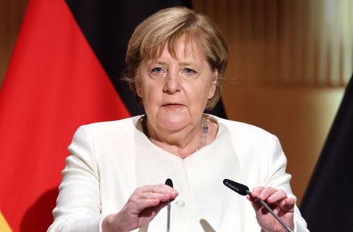 Bundeskanzlerin Angela Merkel beim Festakt zum Tag der Deutschen Einheit. Foto: dpa/Jan Woitas