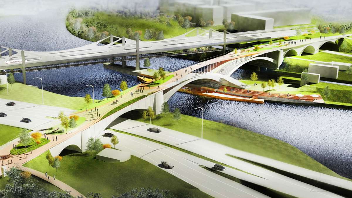 Nachnutzung durch Stuttgart 21: Neue Ideen für alte Neckar-Bahnbrücke