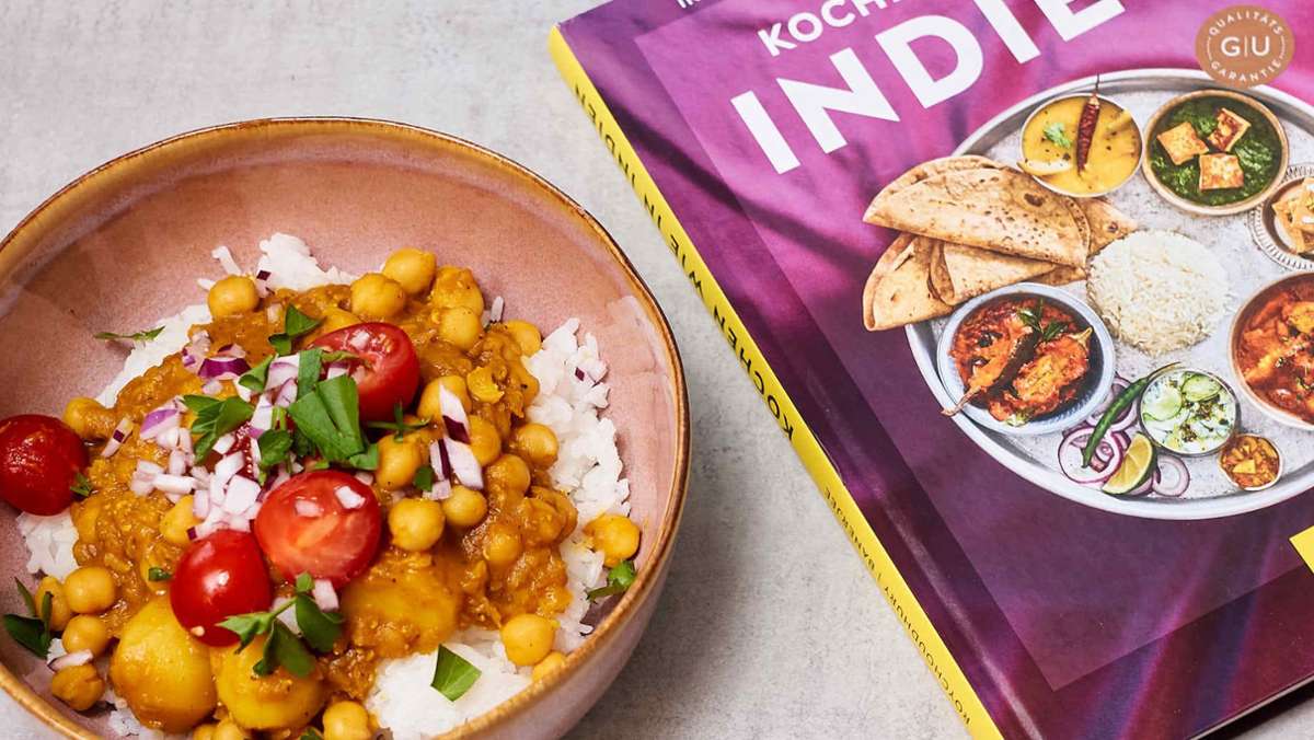 Nachgekocht aus „Kochen wie in Indien“: Kichererbsen nach bengalischer Art