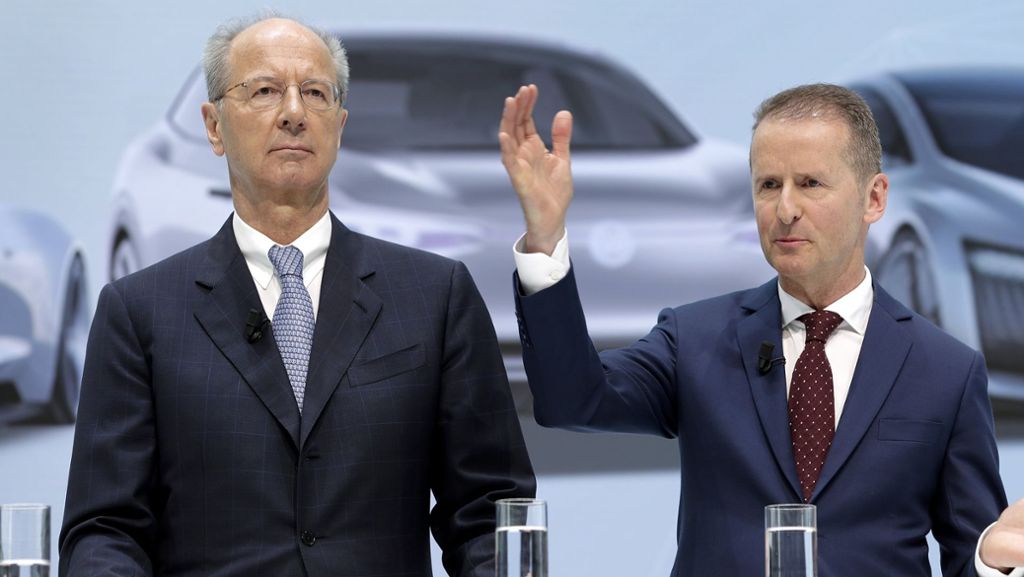  Nach dem abrupten Abgang des bisherigen VW-Chefs Matthias Müller startet der neue Spitzenmann Herbert Diess mit einer großen Machtfülle. Betriebsratschef Bernd Osterloh schickt einen engen Vertrauten in den Konzernvorstand. 