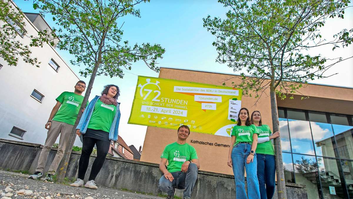 72-Stunden-Aktion im Kreis Esslingen: Jugendliche stemmen gemeinnützige Projekte unter Zeitdruck