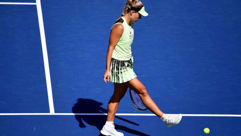 US Open: Angelique Kerber scheitert in der ersten Runde