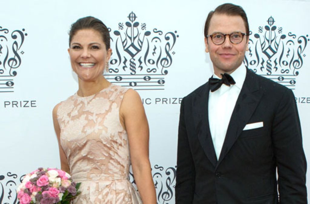 Gut gelaunt beim Polarmusikpreis in Stockholm: Kronprinzessin Victoria und Prinz Daniel von Schweden