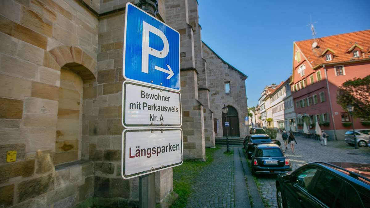 Parkgebühren in Esslingen: Bewohnerparkausweise werden nach Leipziger Urteil nicht günstiger
