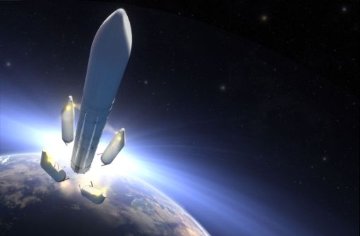 Für das neue Ariane-6-Raketenprogramm wurde ein Darlehen unterzeichnet. Foto: picture alliance / dpa/Airbus