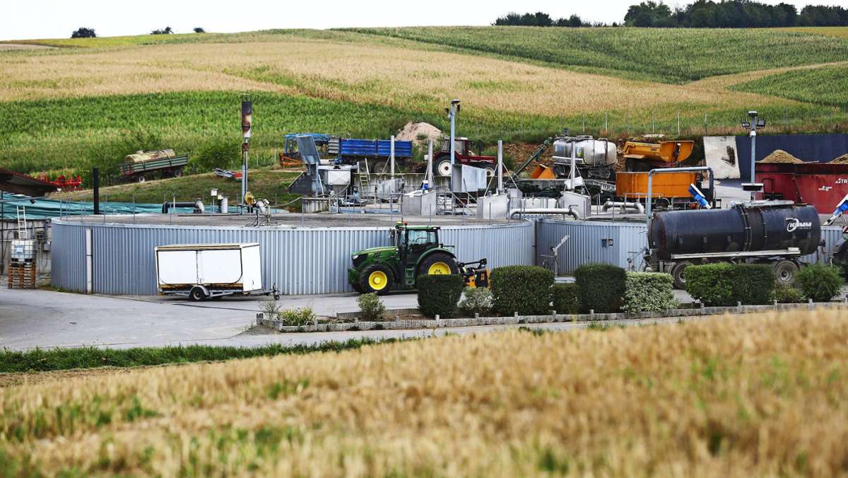 Vorfall auf Bauernhof: Biogas entweicht aus Behälter