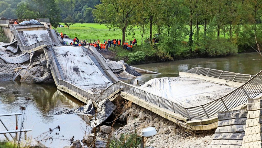 Brückensprengung bei Vaihingen/Enz: Das explosive Ende der Egelseebrücke