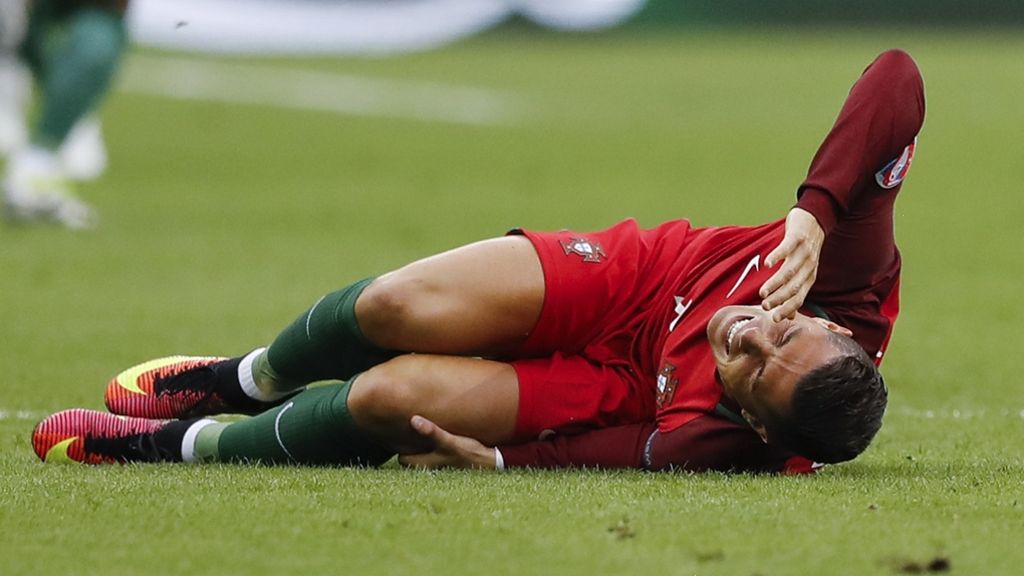 Fußball-EM: Erste Verletzungs-Diagnose bei Ronaldo