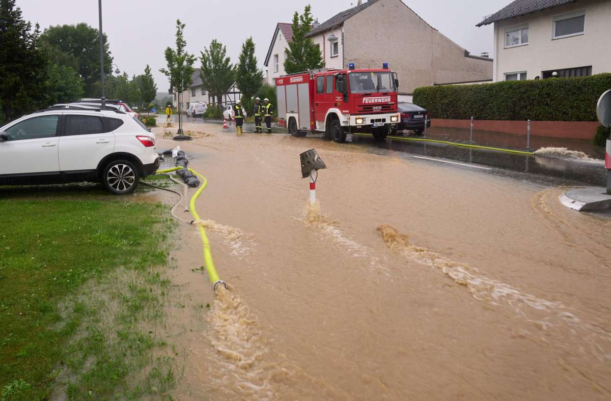 Im Landkreis Ahrweiler wurde der Katastrophenfall ausgerufen.