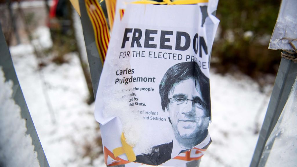 Carles Puigdemont: Festgenommene Begleiter sind wieder frei