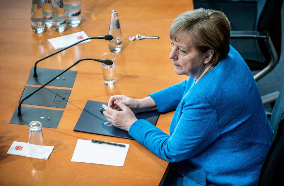 Bundeskanzlerin Angela Merkel Foto: AFP/MICHAEL KAPPELER