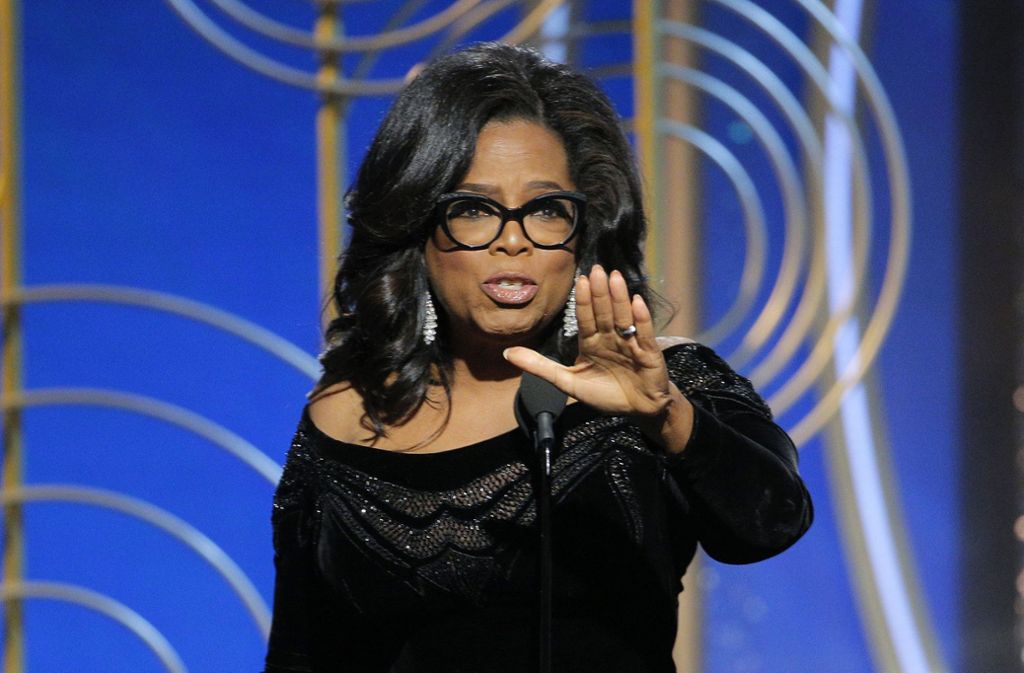 Oprah Winfrey hat die Menschen mit ihrer Rede anlässlich der Golden Globes beeindruckt.