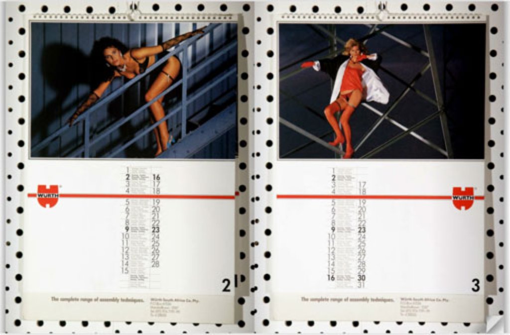 Der Würth-Modelkalender 1986
