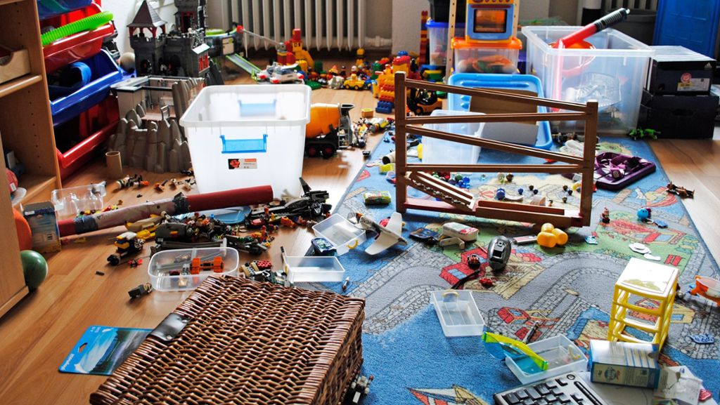 Ordnung im Kinderzimmer: Überall Chaos