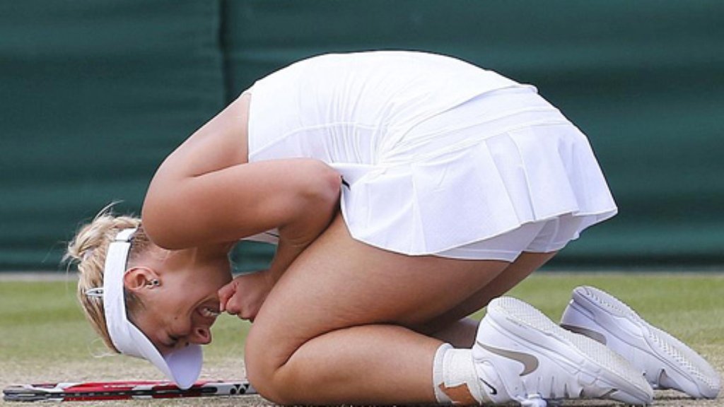 Tennis in Wimbledon: Lisicki erreicht Viertelfinale