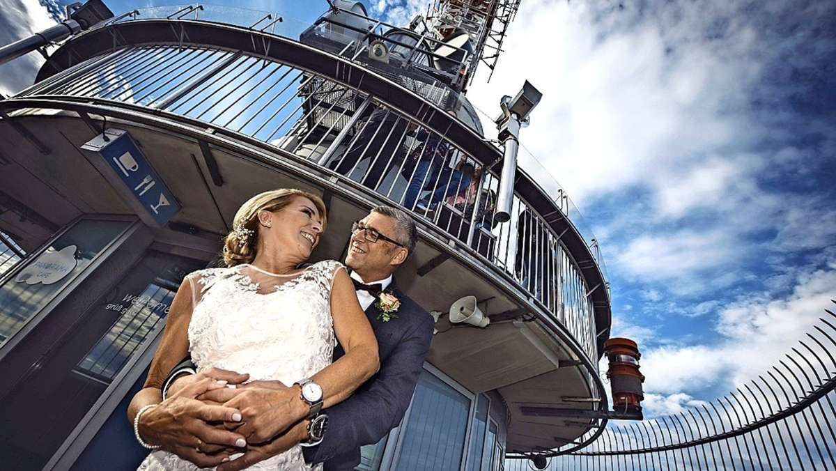 Heiraten in Stuttgart-Degerloch: Der Fernsehturm als besonderer Trauzeuge