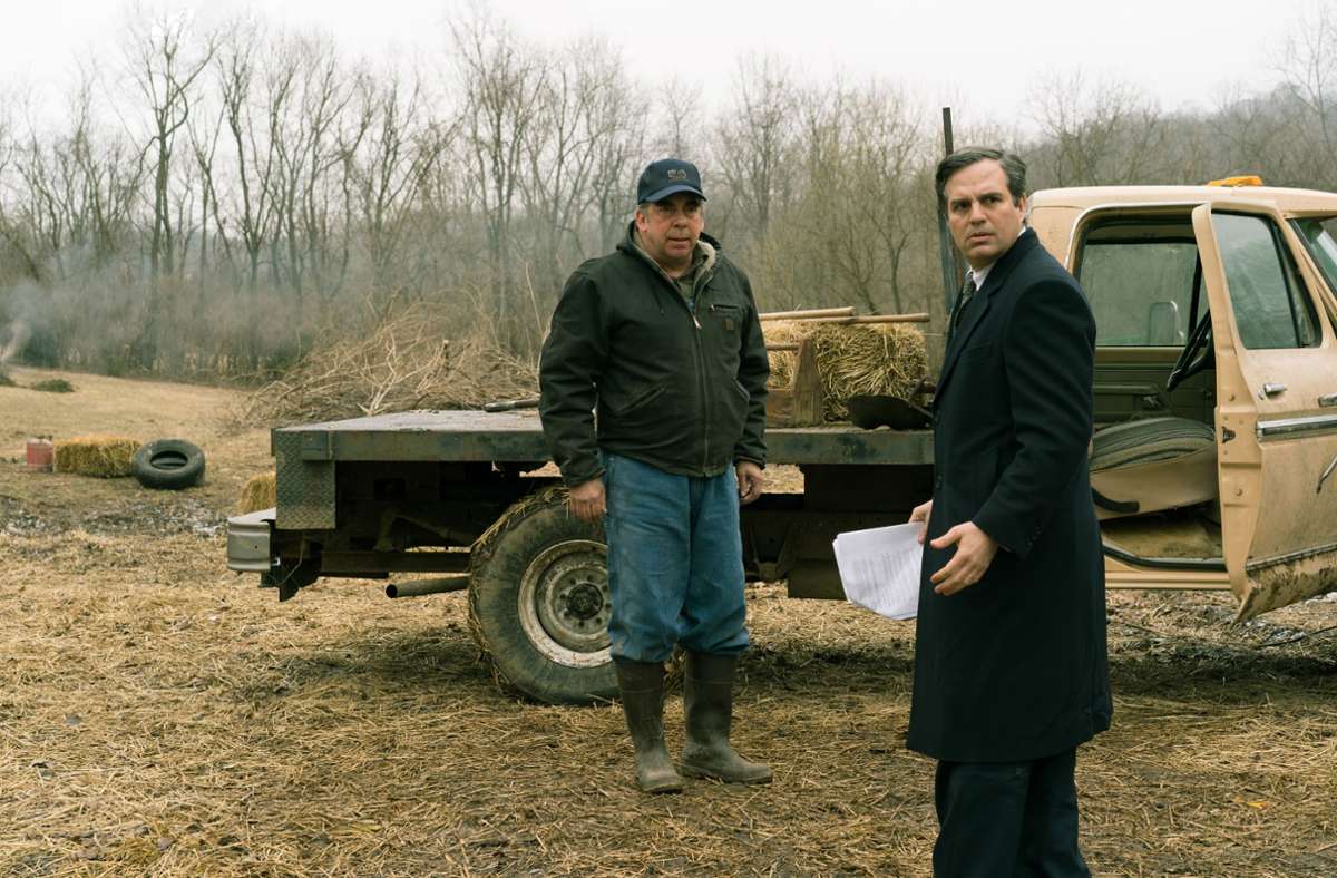 „Vergiftete Wahrheit“: Der Anwalt Robert Bilott (Mark Ruffalo) besucht den Farmer Wilbur Tennant (Bill Camp)