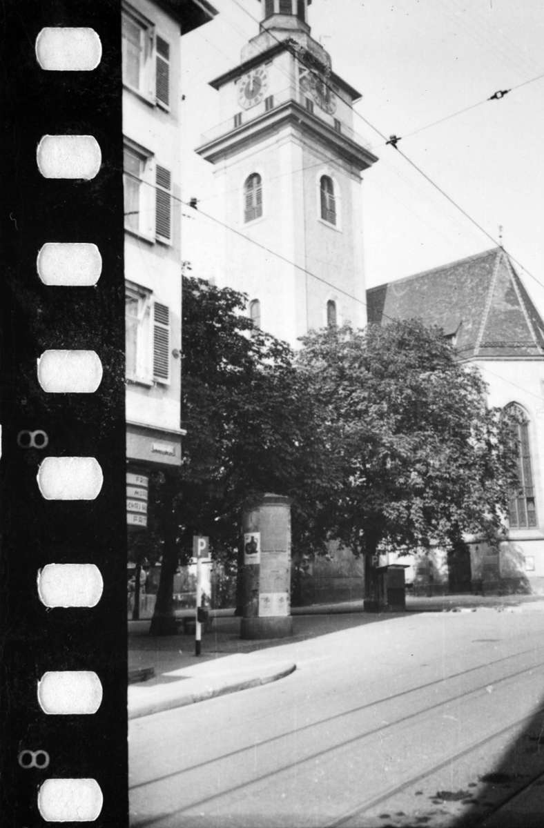 So sah die Hospitalkirche 1942 aus.