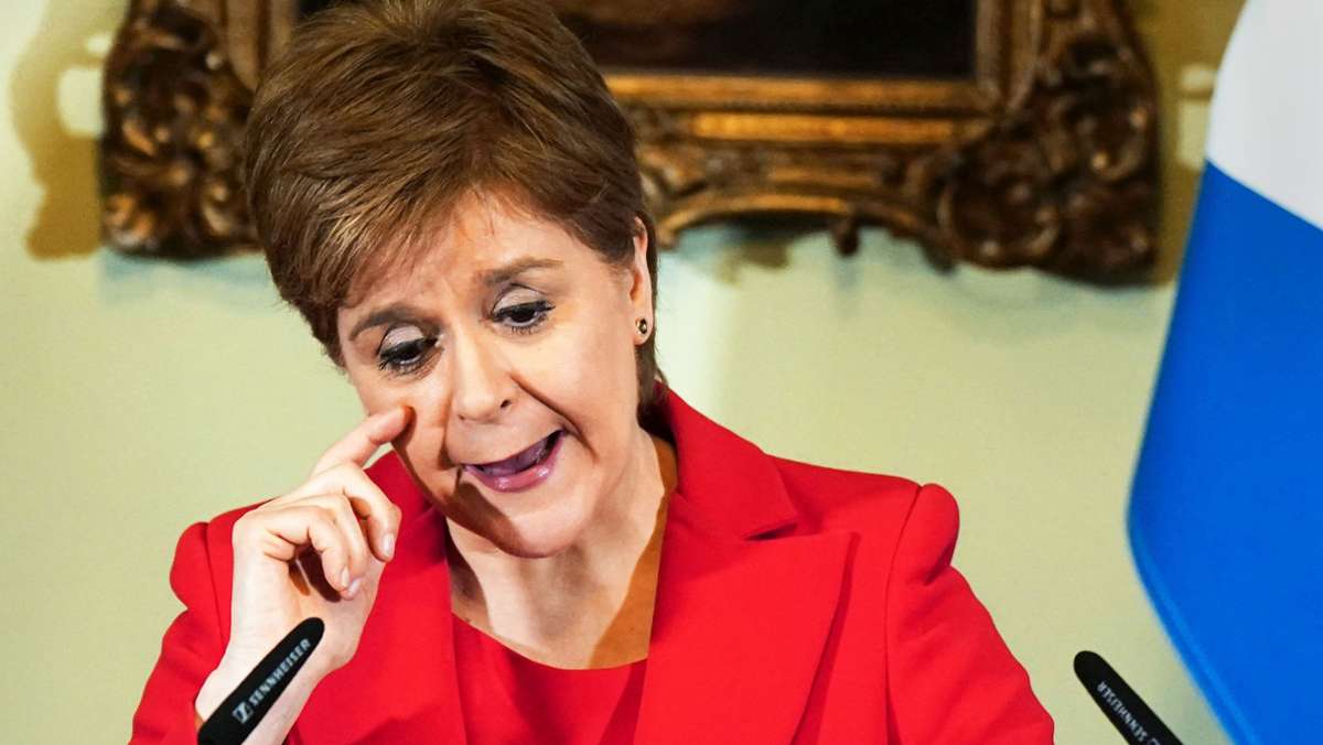Schottland: Nicola Sturgeon löst Schockwelle aus
