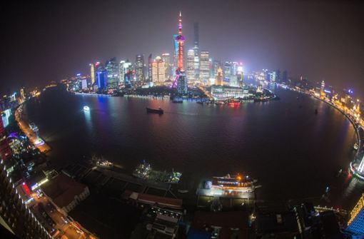 Skyline von Shanghai: Wurden die Daten von der nationalen Polizeibehörde mit Sitz in Shanghai geklaut? Foto: dpa/Ole Spata