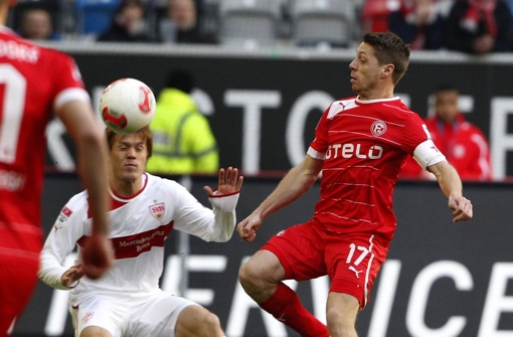 ... Bilder vom Spiel des VfB bei Fortuna Düsseldorf (1:3) zum Durchklicken: