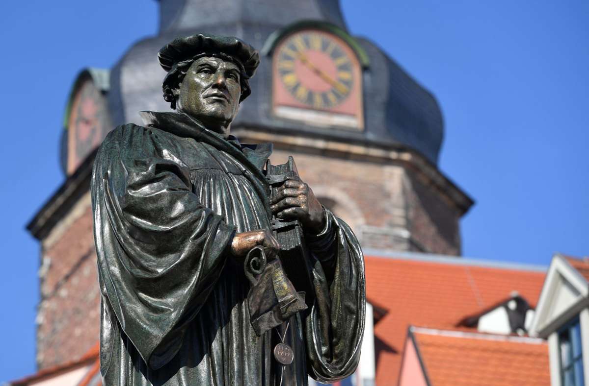 Martin Luther (1483–1546), Augustinermönch, Theologie-Professor, Vater der Reformation, Bibel-Übersetzer...