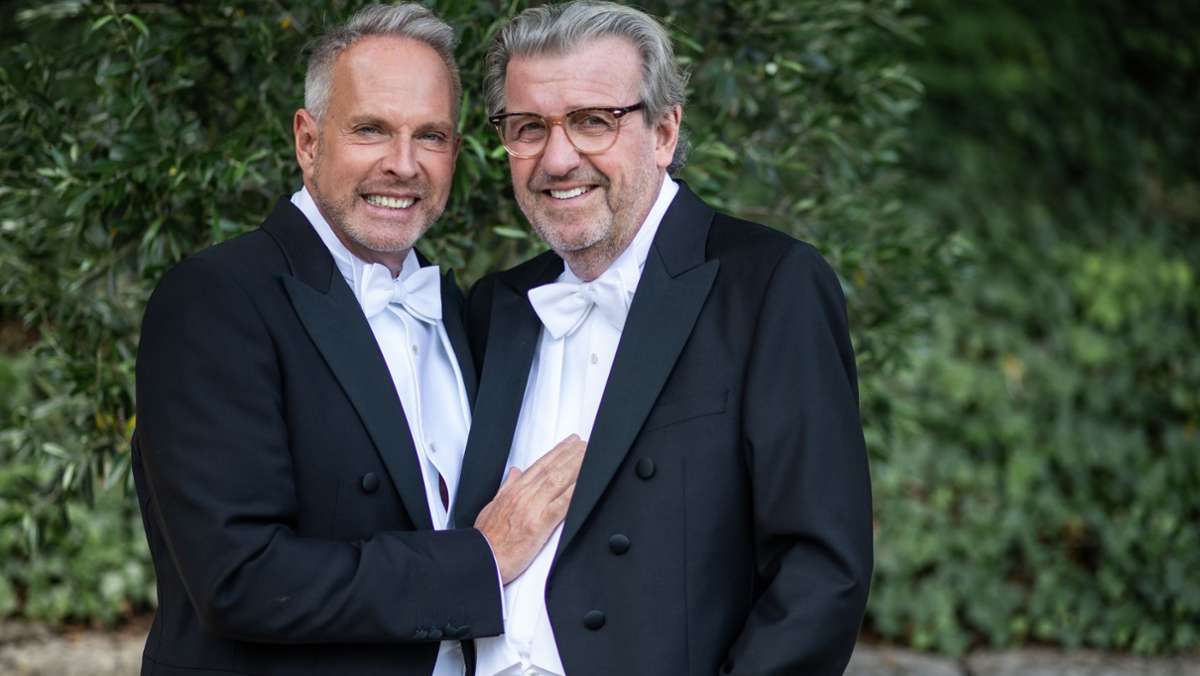 Gesamtmetallpräsident und  Musicalstar heiraten: Stefan Wolf und Kevin Tarte loben  „die moderne katholische Kirche“