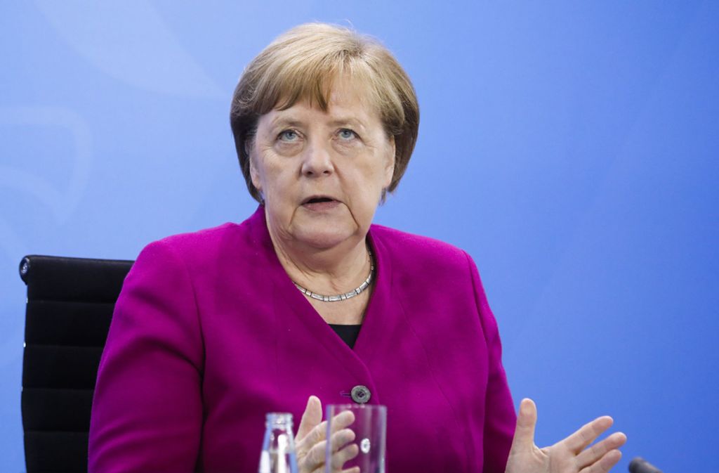 Angela Merkel fand am Mittwoch mahnende Worte bezüglich der Corona-Pandemie. Foto: dpa/Markus Schreiber