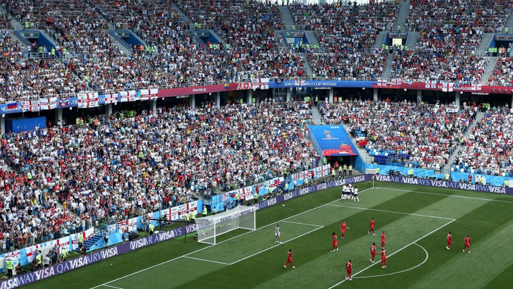  Nachdem Portugals Fußballer bereits mit einem kuriosen Torjubel für Aufsehen sorgten, will auch Panama den Moment des englischen Torjubels direkt ausnutzen – vergebens, wie das Regelwerk zeigt. 