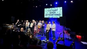 Solidaritätskonzert gegen Antisemitismus in Stuttgart: Ein Abend der empathischen Töne und treffenden Worte