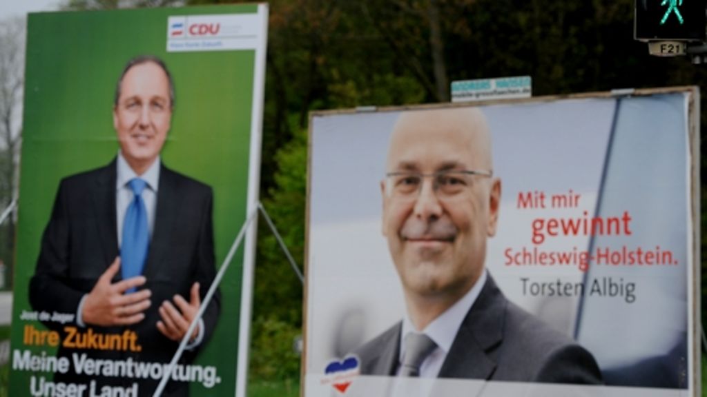  Es ist ein braver Wahlkampf in Schleswig-Holstein. Keiner tut dem anderen weh. Jeder könnte nach der Wahl zur Koalition gebeten werden. 