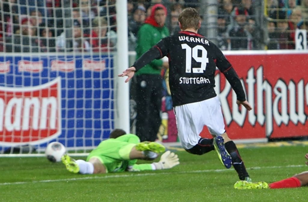 In elf Spielen in der 1. Bundesliga hat er bereits drei Tore erzielt.