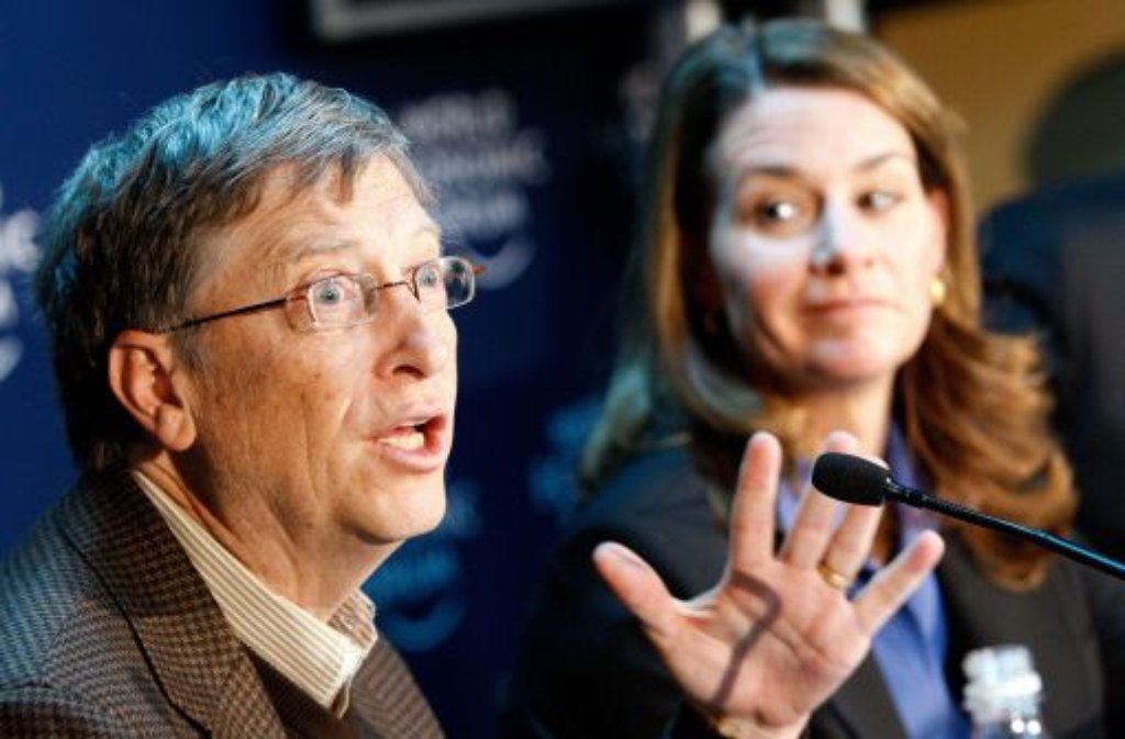Platz 6: Bill Gates Ehefrau Melinda Gates, die Mitbegründerin der "Bill & Melinda Gates Foundation".