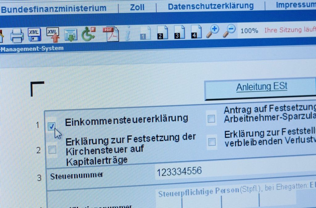 Steuererklarung Wer Zu Spat Kommt Den Bestraft Das Finanzamt Politik Stuttgarter Zeitung