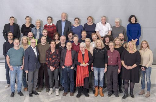 Die Kandidaten der SÖS für die Kommunalwahl Foto: Jo Röttger