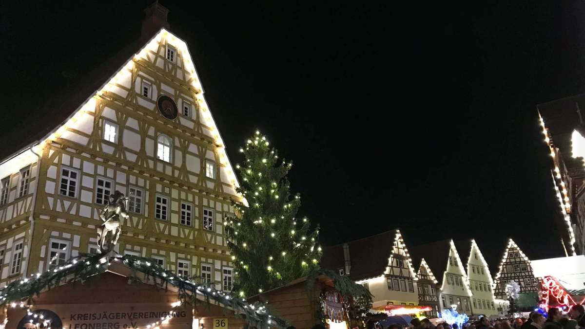 Nikolausmarkt in Leonberg: Hilft die Formel „Aus eins mach drei“?