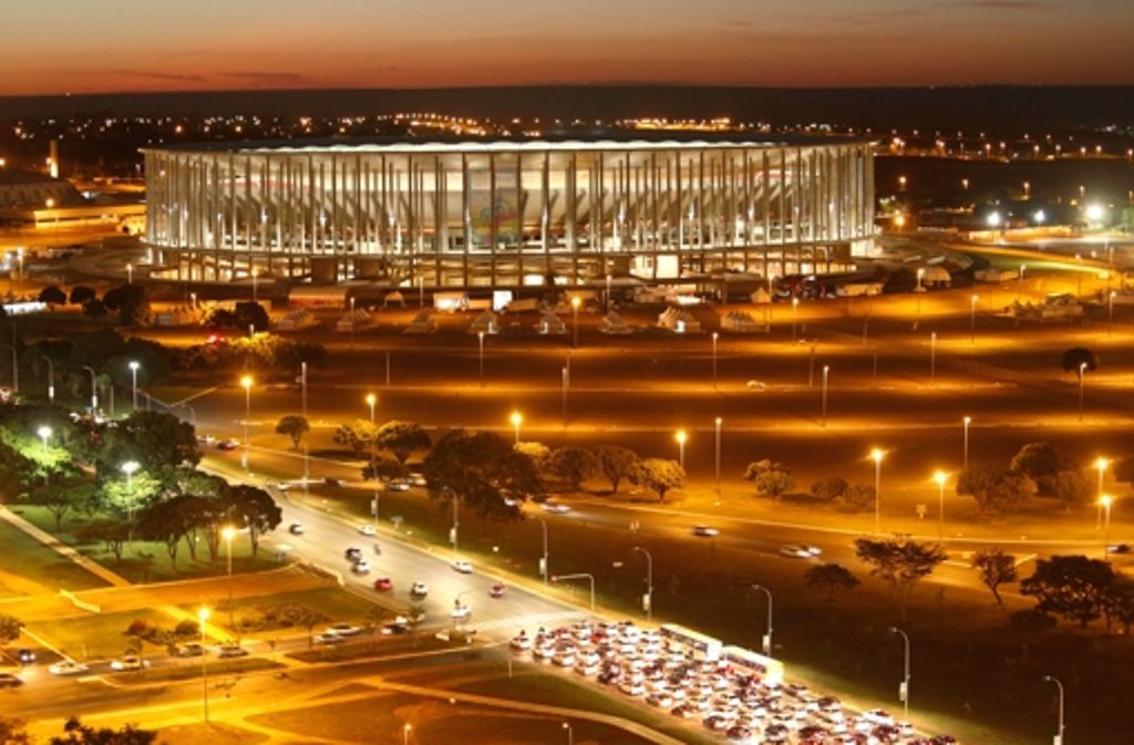 Estádio Nacional de Brasília Mane Garrincha, Brasília: 70.064 Plätze.