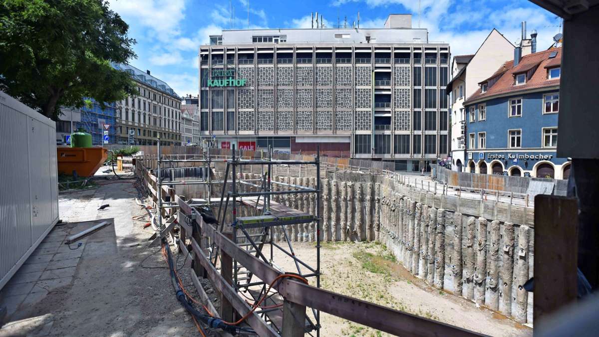 LBBW-Immobilien in Stuttgart: Eine Baulücke in der Stadt soll sich bald schließen