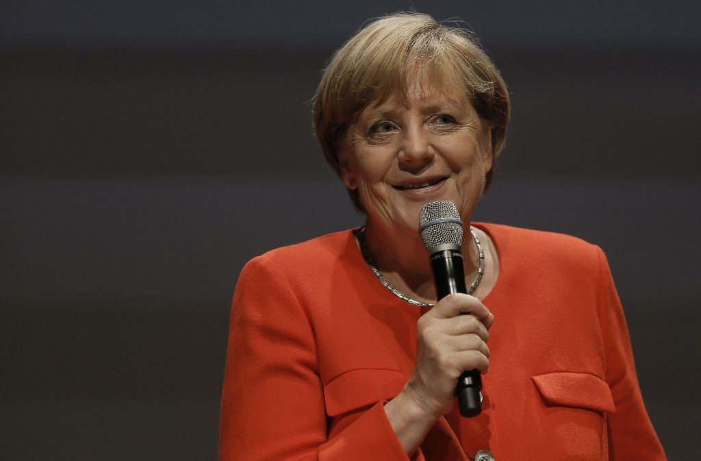 Angela Merkel: „Der Mensch wächst an seinen Herausforderungen.“