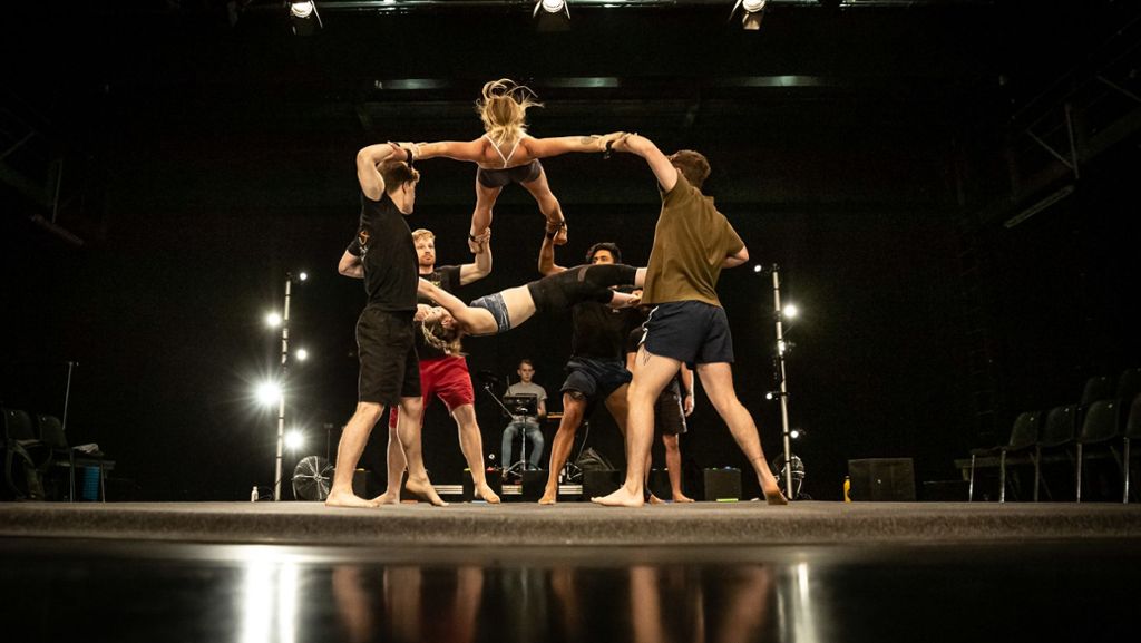 Run auf Gravity & Other Myths im Theaterhaus: Blindes Vertrauen und Spaß am Tun