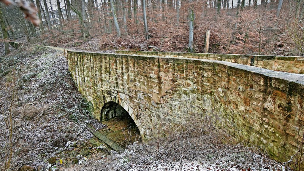 Denkmal in Nürtingen: Teufelsbrücke weiter von Erosion bedroht