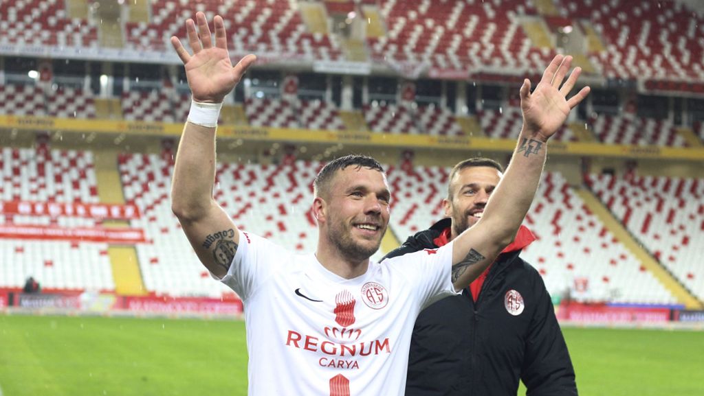 Geisterspiel in der Türkei: Lukas Podolski feiert wichtigen Sieg mit Antalyaspor
