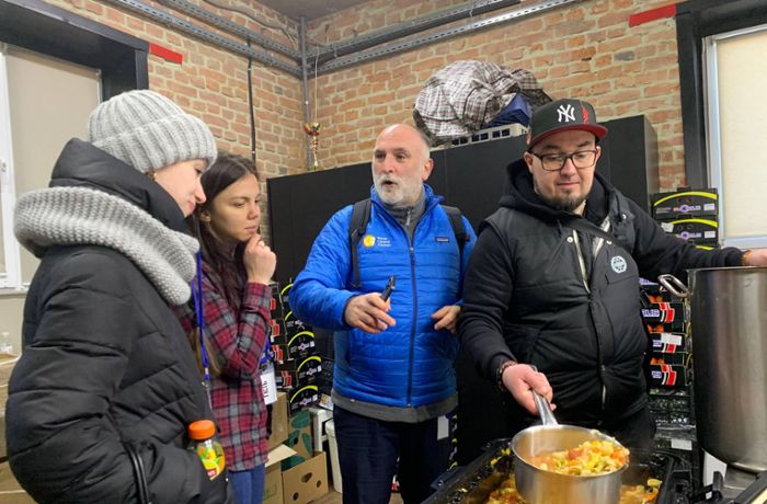 Spanischer Koch hilft der Ukraine: „Kochen ist ein heroischer Akt“