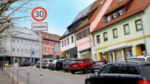 Neue Tempo-30-Schilder in Böblingen bleiben